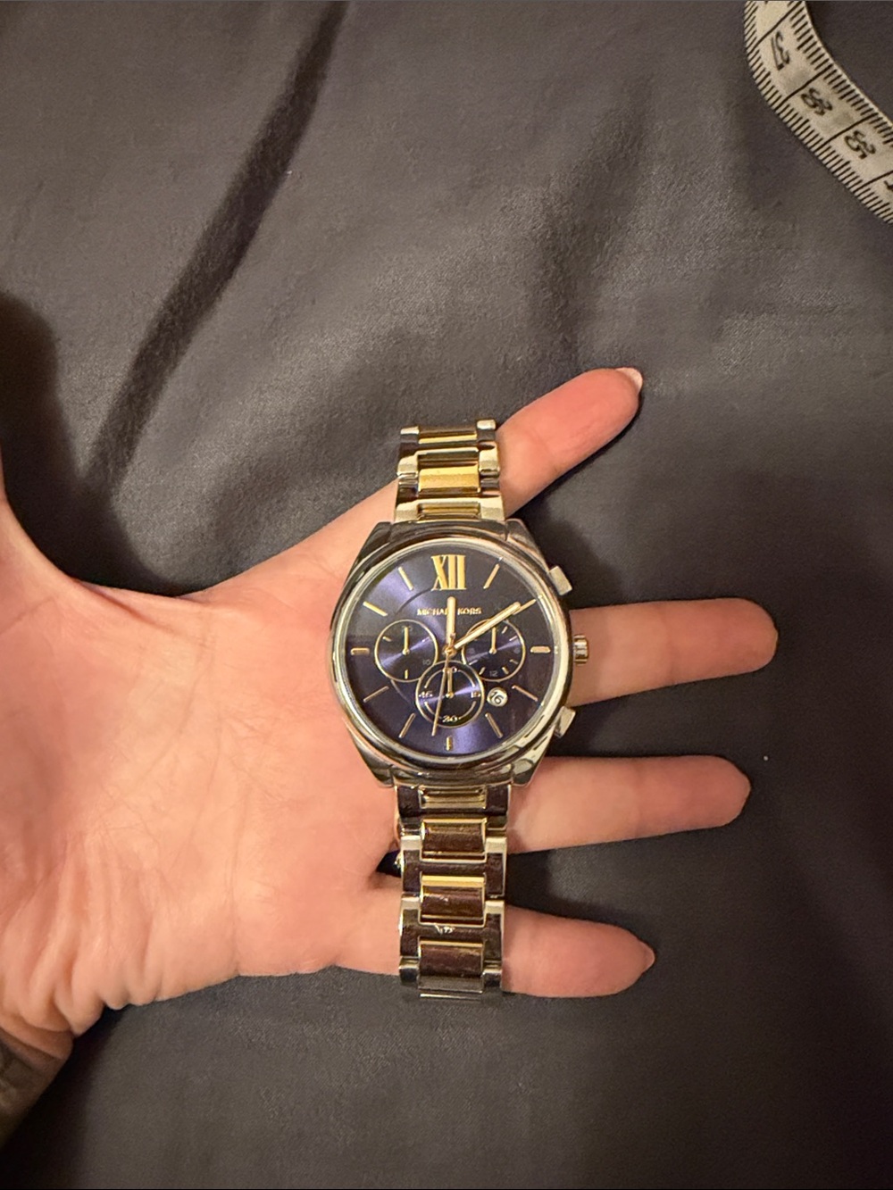 Michael kors gold and silver watch